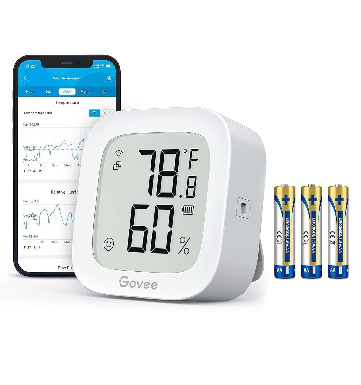 Govee WiFi Thermometer Hygrometer H5103