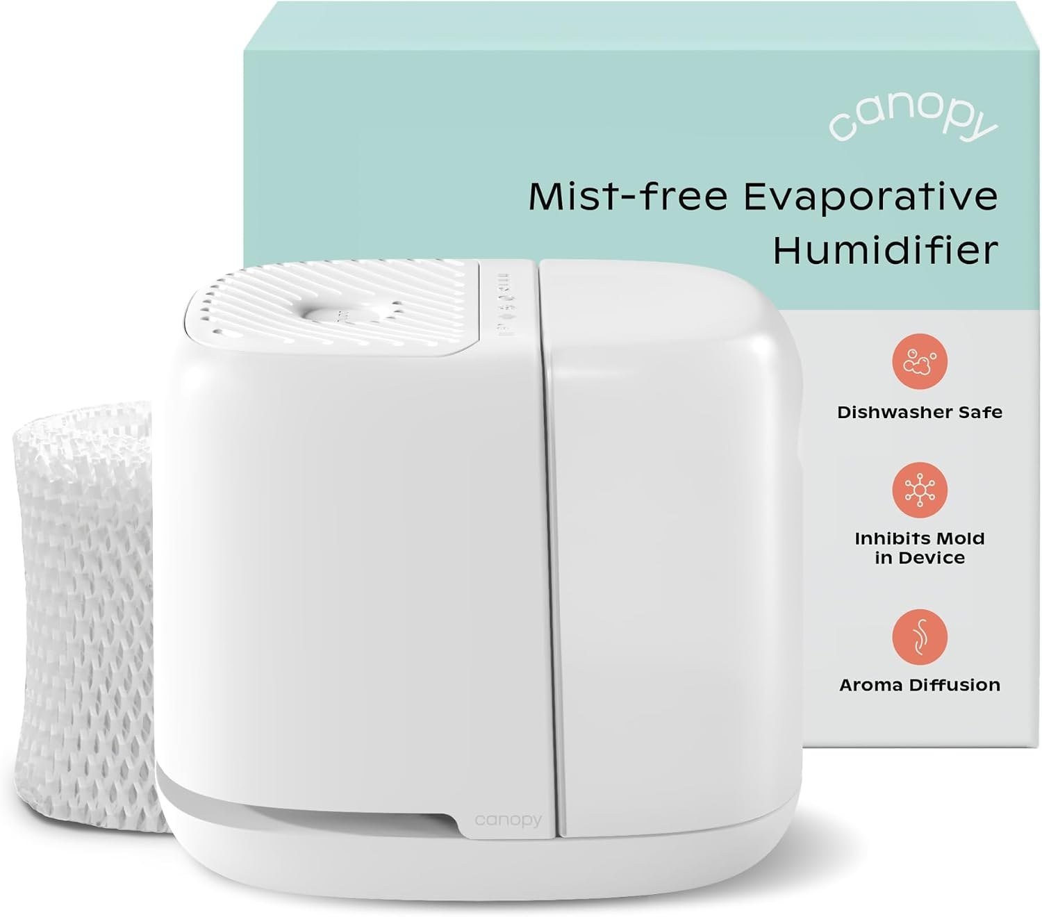 Canopy Bedside Humidifier 2.0 — White