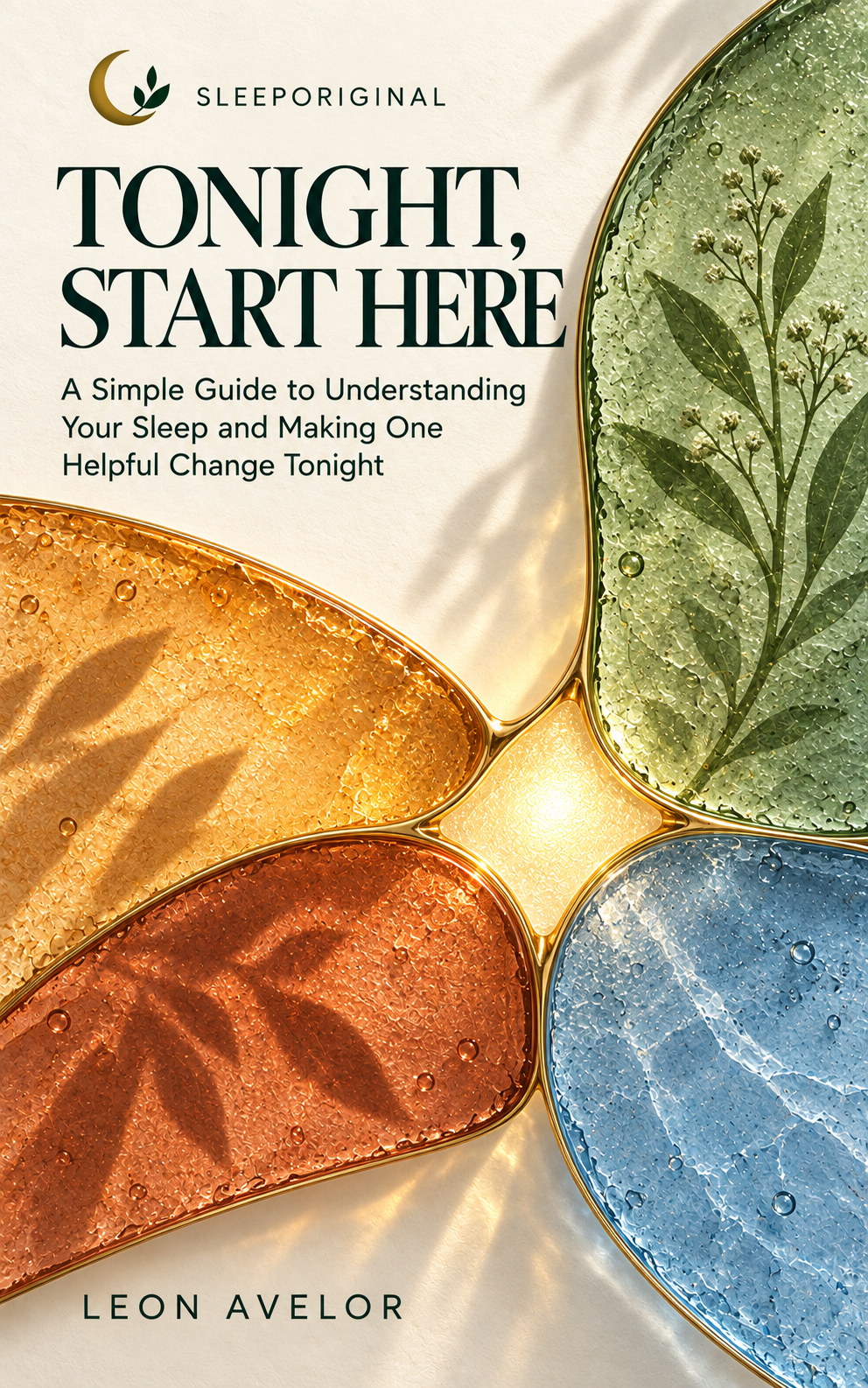 Cover of Tonight, Start Here, the free SleepOriginal starter guide